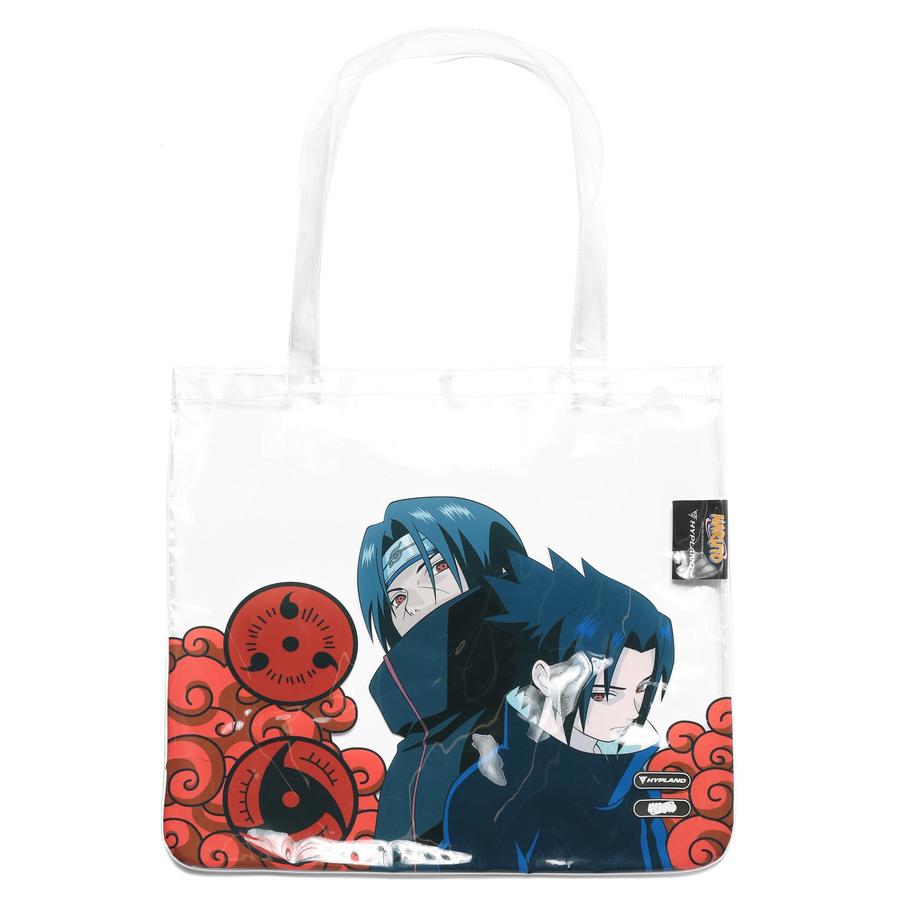 NARUTO UCHIHA BROTHERS TOTE BAG (CLEAR)